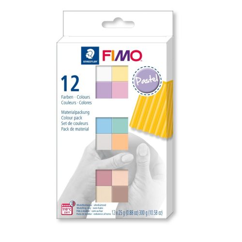  Fimo soft Pasztell szett, hőre keményedő massza