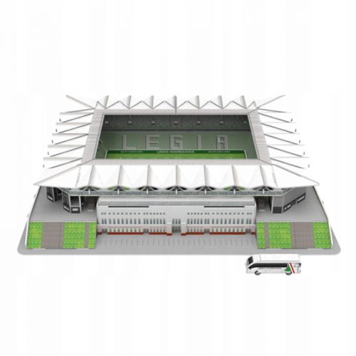  Legia Warszawa J. Piłsudski Stadion 3D puzzle