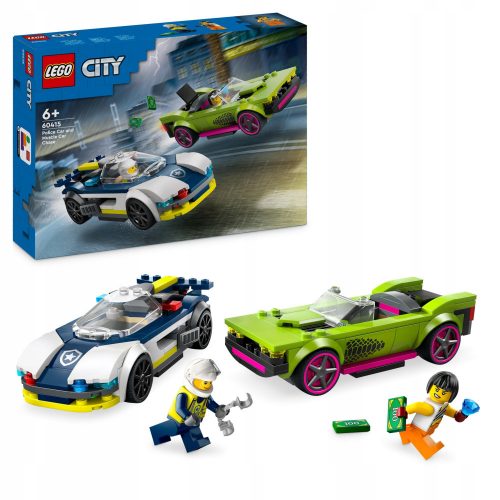  LEGO City 60415 rendőrautó üldöző izomautó