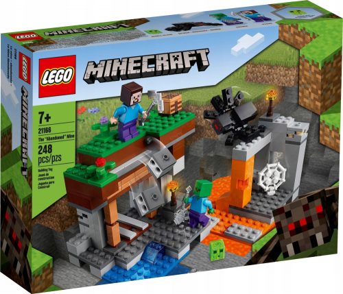  LEGO Minecraft 21166 elhagyott bánya