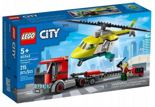  LEGO City 11123263 MENTŐHELIKOPTER teherautó