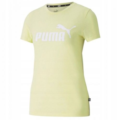  PUMA ESSLOGO HEATHER TEE sárga rS