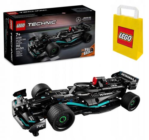  LEGO Technic 42165 Mercedes-AMG F1 W14 E Performance Pull-Back 42165 + LEGO 6315786 VP PAPÍRTÁSKA KIS S 24X18X8