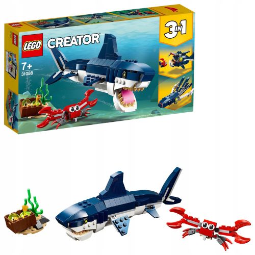  LEGO Creator 3 az 1-ben 31088 tengeri lény