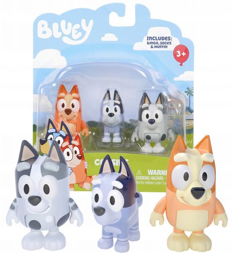  Moose 13040 bluey figurák 3 év + szett