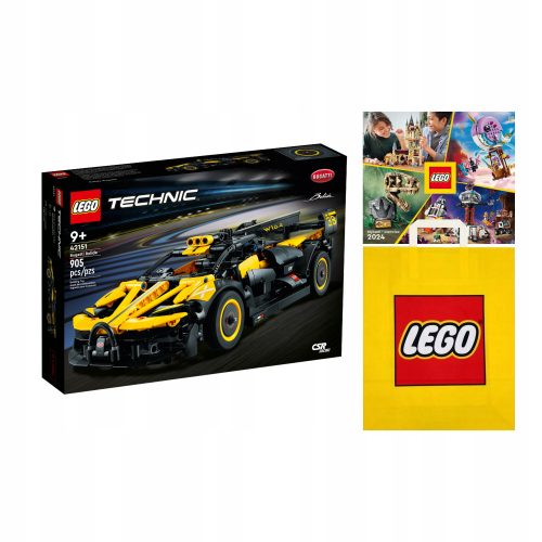  LEGO Technic Bugatti Bolid 42151 + 2 egyéb termék