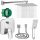  HANSGROHE LOGIS akkumulátor alátöltő készlet + BOX + sprinkler 30x30 slim