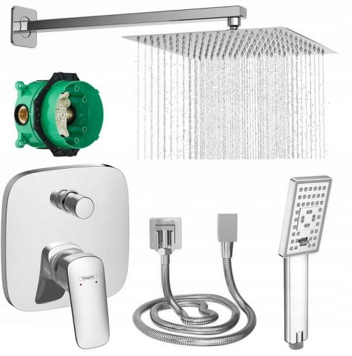  HANSGROHE LOGIS akkumulátor alátöltő készlet + BOX + sprinkler 30x30 slim