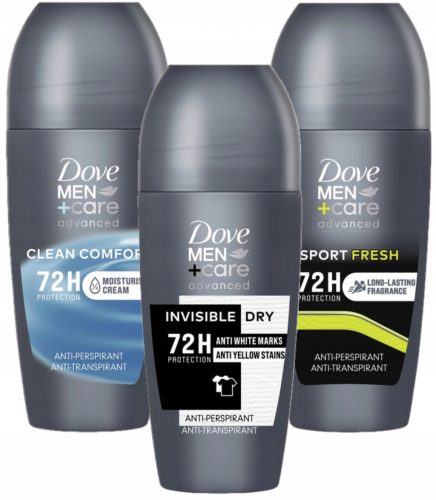  Dove Men+Care roll-on izzadásgátló 50 ml, háromféle