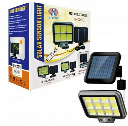  Solar Light utcai lámpa 50 W 450 lm napelemes