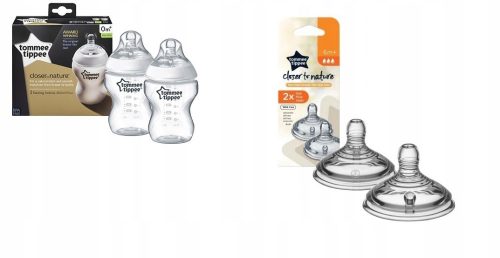  Tommee Tippee üveg 260 ml 5010415225207 + Tommee Tippee szilikon cumi 6 m+