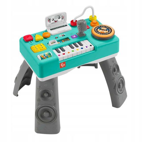  Fisher-Price Tanulj és nevess! Zenés DJ asztal