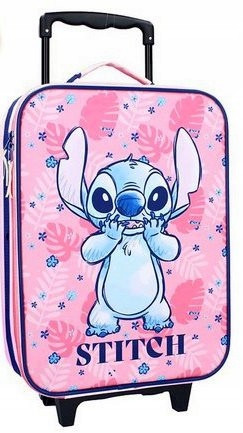  Lilo & Stitch Vadobag gyerek bőrönd 15 l Kék árnyalatok, Rózsaszín árnyalatok