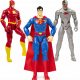  SUPERMAN FLASH CYBORG KÉSZLET 3 DC KÉREGGÉPEK MOZGATÓ SZABÁLYAI NAGY 30 CM