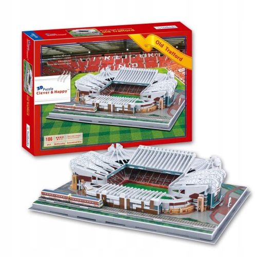  MANCHESTER EGYESÜLT STADIUM RÉGI TRAFFORD 3D PUZZLE