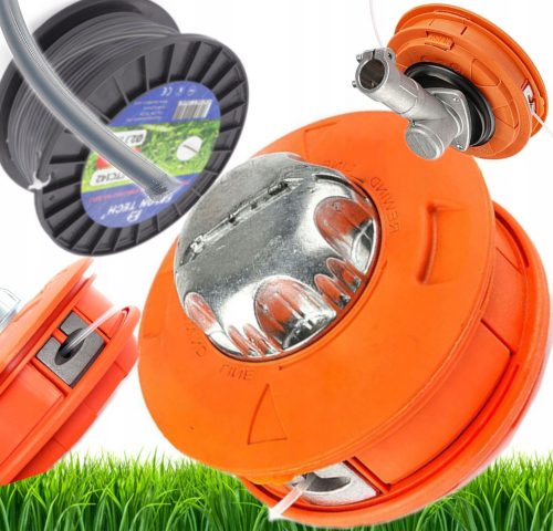  Falon-Tech benzines bozótvágó 13,8 cm 0,5 kg 0 W + VÁGÓZsinór A STRIMMER Bozótvágóhoz, MEGERŐSÍTETT SZÖRGY 2,7 mm 100 m