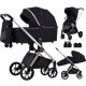  CARRELLO Ultra CRL-6525 2 az 1-ben Night Black babakocsi + ALFA Carrello adapterek Maxi-Cosi Cybex autósüléshez