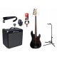  Arrow SESSION BASS 4 NIGHT BLACK ROSEWOOD/T-SH basszusgitár 4 húros