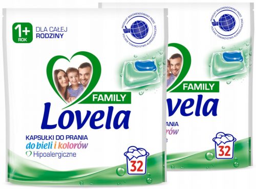  Lovela Family Univerzális mosókapszula 32 db