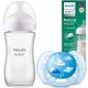  Philips Avent Natural palack SCY933/01 240 ml + Philips Avent cumi fogszabályozó szilikon 6 m +