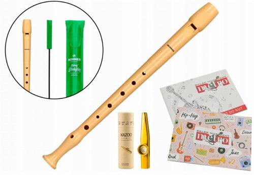  HOHNER 95083 SZOPRAN FELVÉTEL + FÉM KAZOO TOKKAL + INGYENES JEGYZETT