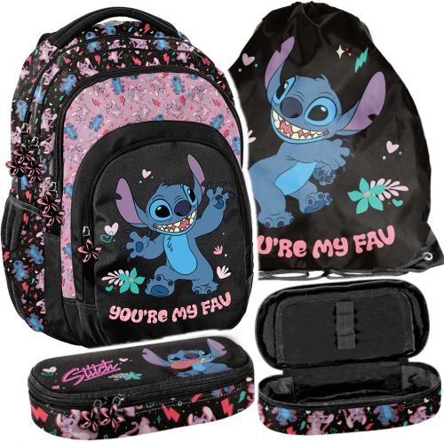  Lilo and Stitch Paso többrekeszes iskolai hátizsák, többszínű, 19 éves