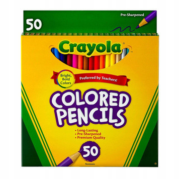  Crayola ceruza zsírkréta 50 db.