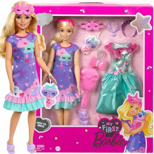 Barbie Az első Barbie éjjel-nappali babám - lila HMM66