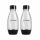  Sodastream palackok 0,5 literes - Fekete Emoji 2 csomag