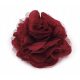  Bross Pin Virág Burgundy Rose 9 cm /2886