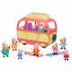  Camper Peppa Pig Trip Ausztráliába F4892 készlet + figurák 8 db