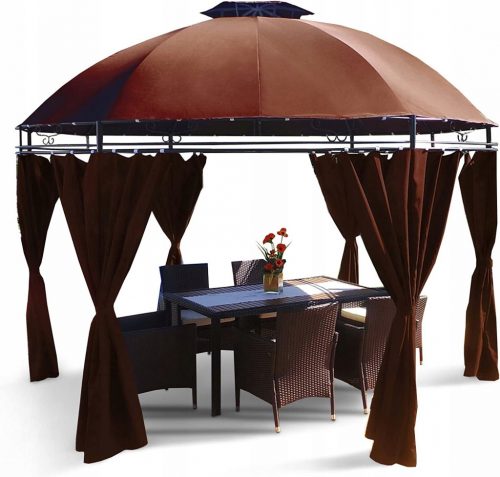  Swing & Harmonie pavilon, 6 fal, 3,5 x 3,5 x 2,9 m