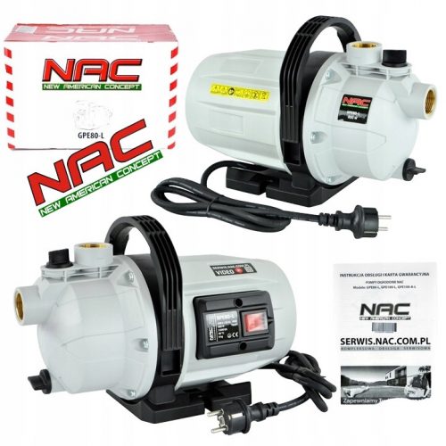  Felületi szivattyú NAC 800 W 3600 l/h