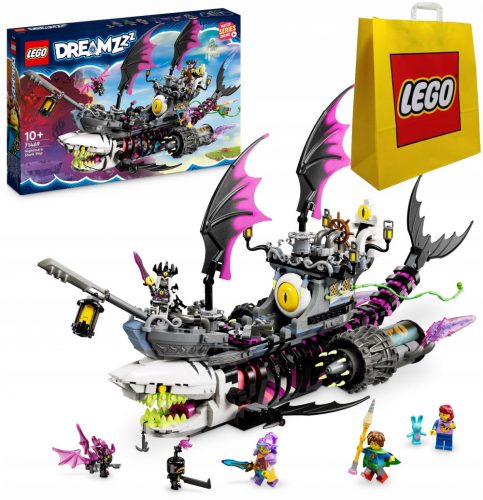  LEGO DREAMZzz 71469 Nightmare Sharkship + VP papírtáska LEGO 6315794 nagy