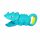  c/ Outdoor Snow Ball Toys, Beach Toy Triceratops Blue