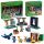  LEGO Minecraft 21252 The Armory + LEGO Minecraft 21251 Steve's Desert Expedition