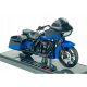  MAISTO 2018 HARLEY-DAVIDSON CVO ROAD GLIDE BLUE 1:18 MOTORKERÉKPÁR ÚJ