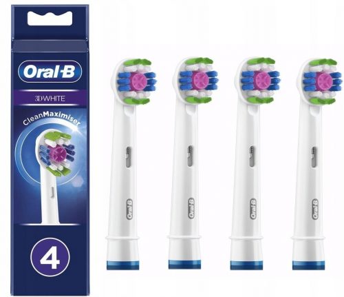  Oral-B Pro 3D White elektromos fogkefe fejek, 4 db