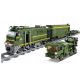  KOCKI VÁROS KATONAI VONAT ARMY FREIGHT GREEN