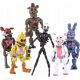  6 DB FNAF FIGURE FIVE NIGHTS AT FREDDY'S FIGURINES SET