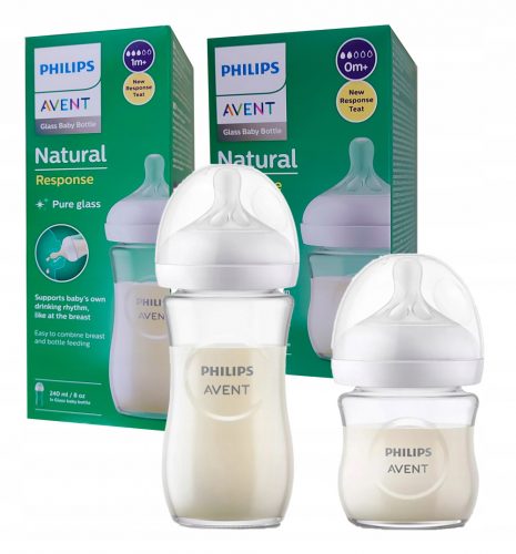  PHILIPS RESPONSE AVENT NATURAL 3.0 ÜVEG PALAC KÉSZLET 120ml+240ml