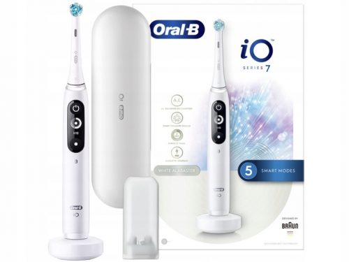  Oral-B iO 7 iO Series 7 White Alabaste elektromos fogkefe