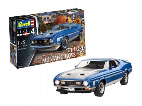  Revell Mustang Boss 351 - 71 modellkészlet