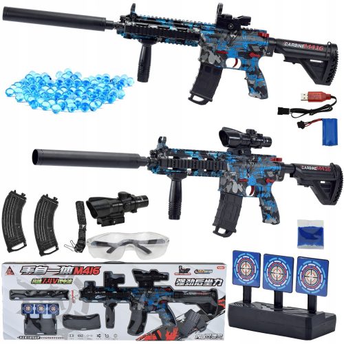  AUTOMATA PUKA GEL BULLET ORBEEZ M416 GUN-HOZ