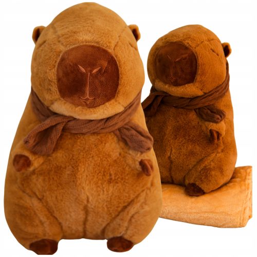  MASCOT ÖLTÖZŐ PÁRNA TAkarÓ 3IN1 CAPYBARA PUHA TAKARÓVAL 45 CM