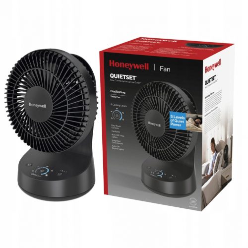  HONEYWELL HTF337BE4 asztali ventilátor fekete