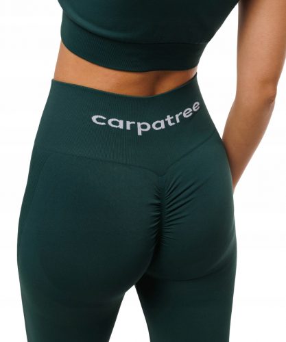  Női sport leggings magas derekú csábító Carpatree L zöld