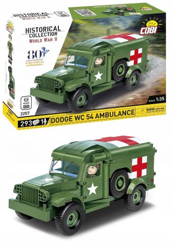  COBI 2257 LIGHT TRUCK Dodge WC-54 Ambulance (2024-es verzió!)