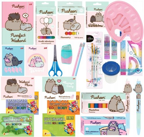  Pasztell + Pusheen XXL School Layette