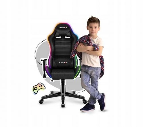  Huzaro Ranger 6.0 RGB játékszék, hálófekete